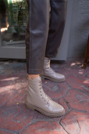 SALMA Mink Leather Women's Boot