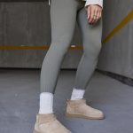 MAISA Beige Suede Leather Women's Boot