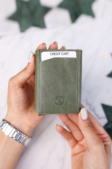 Berlin Green Leather Men's Wallet
