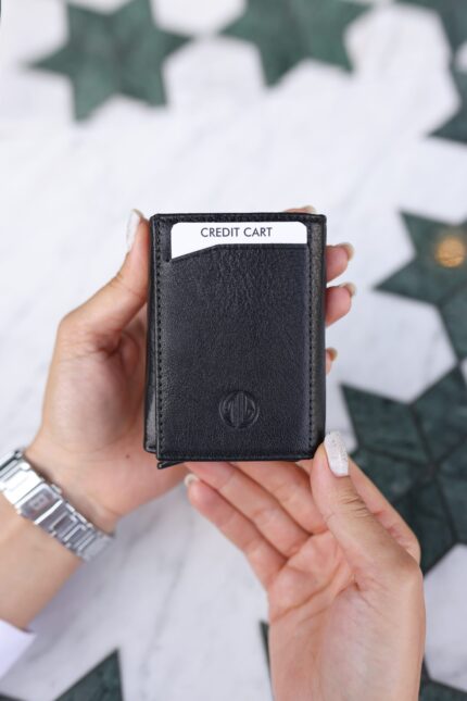 Berlin Black Leather Men's Wallet