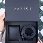 DARIUS Belt and Wallet Set