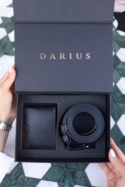 DARIUS Belt and Wallet Set