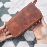 Oslo Brown Leather Unisex Wallet