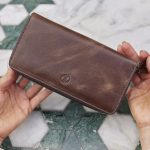 Oslo Dark Brown Leather Unisex Wallet