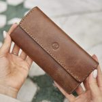Paris Dark Brown Leather Women's Wallet