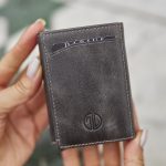 Berlin Gray Leather Men's Wallet