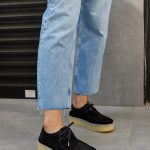 CHARLIE Black Leather Women's Loafer