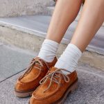 ISABEL Brown Leather Women's Loafer