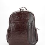 LONDON Brown Leather Men's Backpack