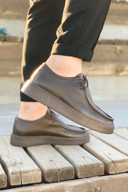 Tony Brown Leather Men's Casual Shoes