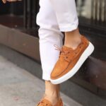 Mason Brown Suede Leather Men's Casual Shoes