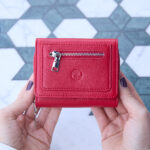 LONDON Red Leather Women's Wallet