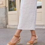 EMELIA Brown Suede Leather Women's Sandal