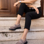 VALERIA Mink Suede Leather Women's Loafer