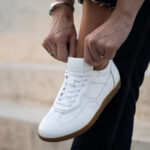 MAURA White Leather Women's Sneaker