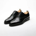 PORTER Black Leather Men's Classic Shoes