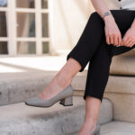ENYA Mink Leather Women's Pump