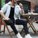 WALTER White Leather Men's Sneakers