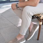 DEAN Beige Leather Men's Loafer