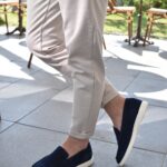 DEAN Blue Leather Men's Loafer
