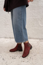 IVY Red Suede Leather Women's Boot - Image 2