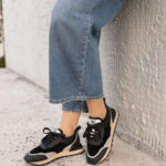GWENNA Black Leather Women's Sneaker