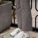 AURELIA Silver Leather Women's Sneaker