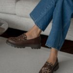 LEONELLE Leopard Leather Women's Loafer