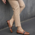AMELIE Tan Leather Women's Loafer