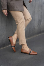 AMELIE Tan Leather Women's Loafer
