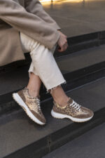 ELIA Leopard Leather Women's Sneaker - Image 4