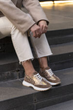 ELIA Leopard Leather Women's Sneaker