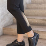 KIARA Black Leather Women's Sneaker