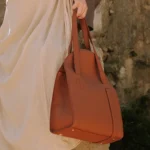 COLUMBINA Leather Women's Tote Bag - Image 3