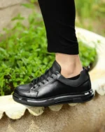 LEVIS Black Leather Men's Sneakers - Image 3