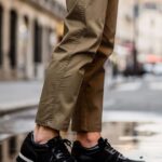 GUARDIAN Black Leather Men's Sneakers