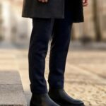 JAGGER Black Leather Men's Boots