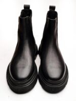 JAGGER Black Leather Men's Boots - Image 5
