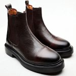 MAJOR Brown Leather Men's Boots