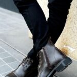 HEAD Brown Leather Men's Boots
