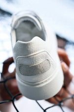 FIERO White Leather Men's Sneakers - Image 4