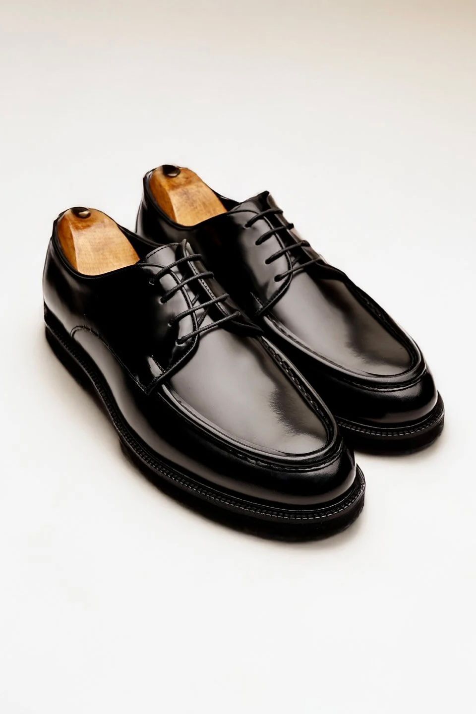 WhatsApp Image 2026-01-30 at 11.26.34 AM (1) MILAN Black Supple Leather Men's Classic Shoes - Image 1