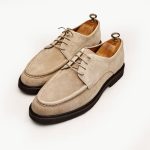 MILAN Beige Suede Leather Men's Classic Shoes