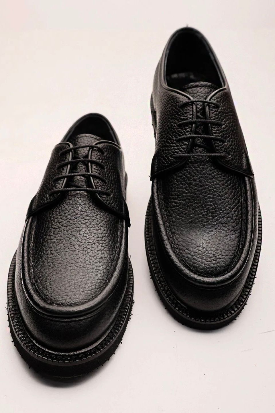 WhatsApp Image 2026-01-30 at 11.50.35 AM (2) MILAN Black Leather Men's Classic Shoes - Image 1