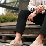 TYLOR Beige Suede Leather Men's Classic Shoes