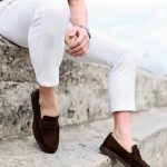 TYLOR Brown Suede Leather Men's Classic Shoes