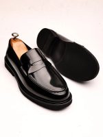 TYLOR Black Patent Leather Men's Classic Shoes - Image 3