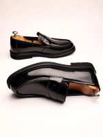 TYLOR Black Patent Leather Men's Classic Shoes - Image 4