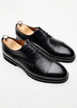 LORD Black Leather Men's Classic Shoes