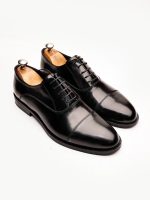 GAZELLE Black Leather Men's Classic Shoes